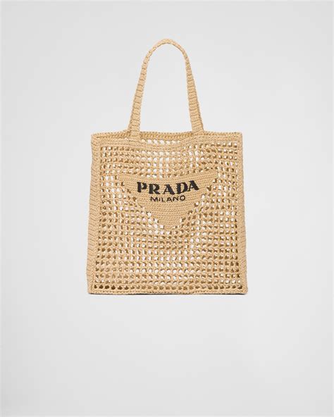 prada milano tote bag